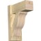 Ekena Millwork Funston Block Rough Sawn Outlooker, Douglas Fir, 6"W x 12"D x 16"H OUT06X12X16FST05RDF - alternate 1